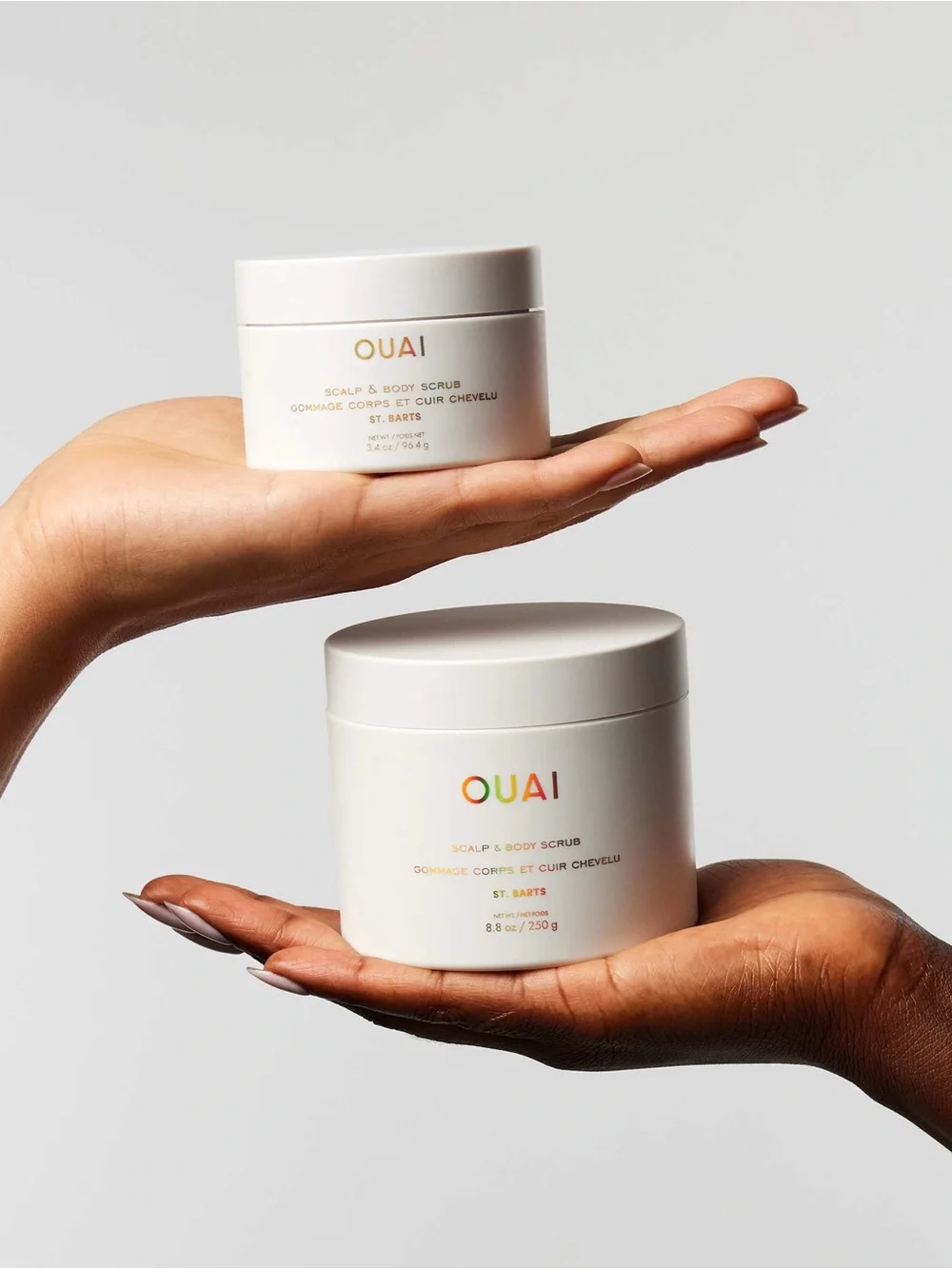 OUAI Mini St. Barts Cleansing Scalp & Body Sugar Scrub New